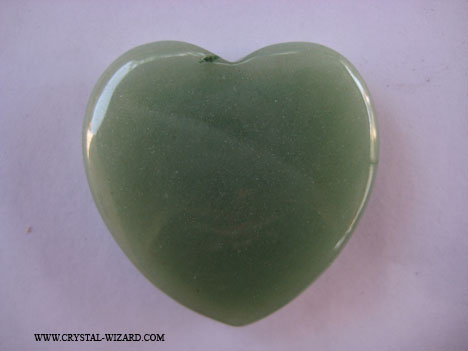Aventurine Heart Green Aventurine is a stone of optimism and Zest for life 286